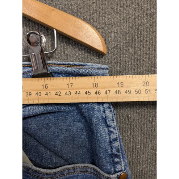 Wrangler Cowboy Cut Jeans Mens 38x34 Original Fit Active Flex Destroyed 13MAFGK - Picture 9 of 14